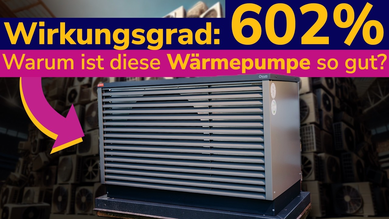 Beste Luft-Wärmepumpe der Welt (auch im Altbau) und was wir daraus lernen können (Ovum 2024)