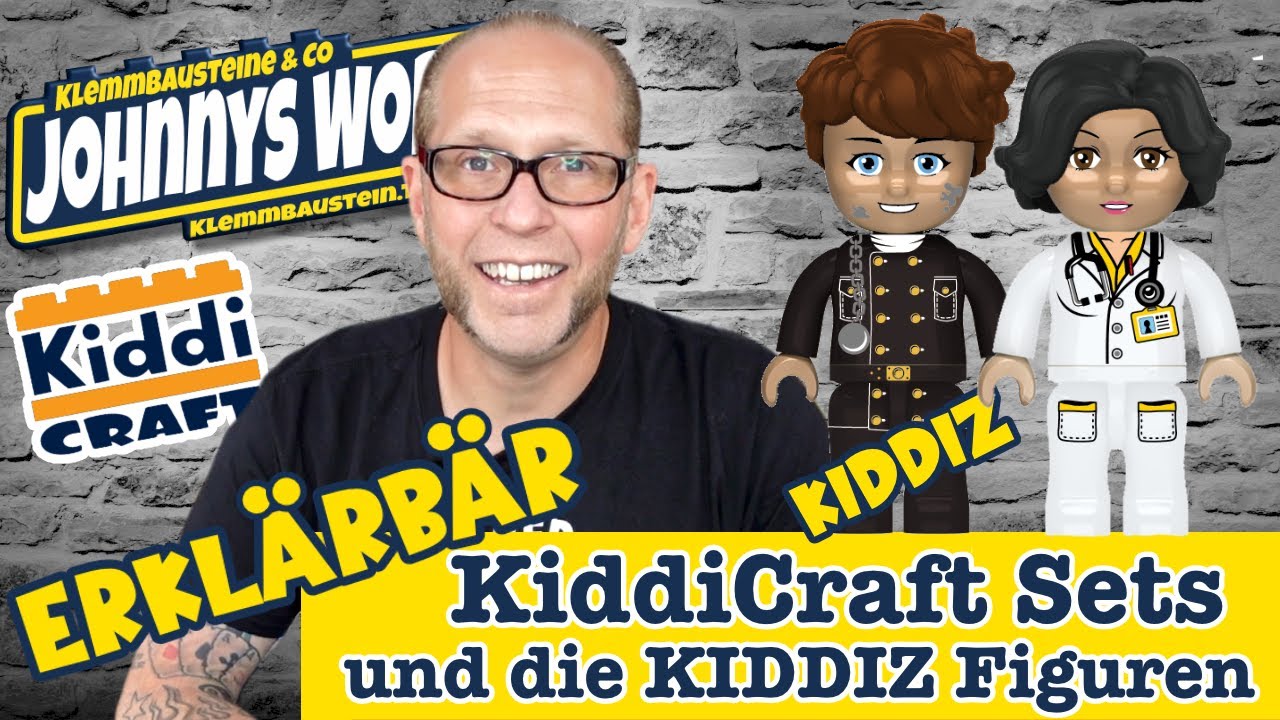 &Uuml;ber KiddiCraft Sets und die KIDDIZ Figuren - Johnny der Erkl&auml;rb&auml;r