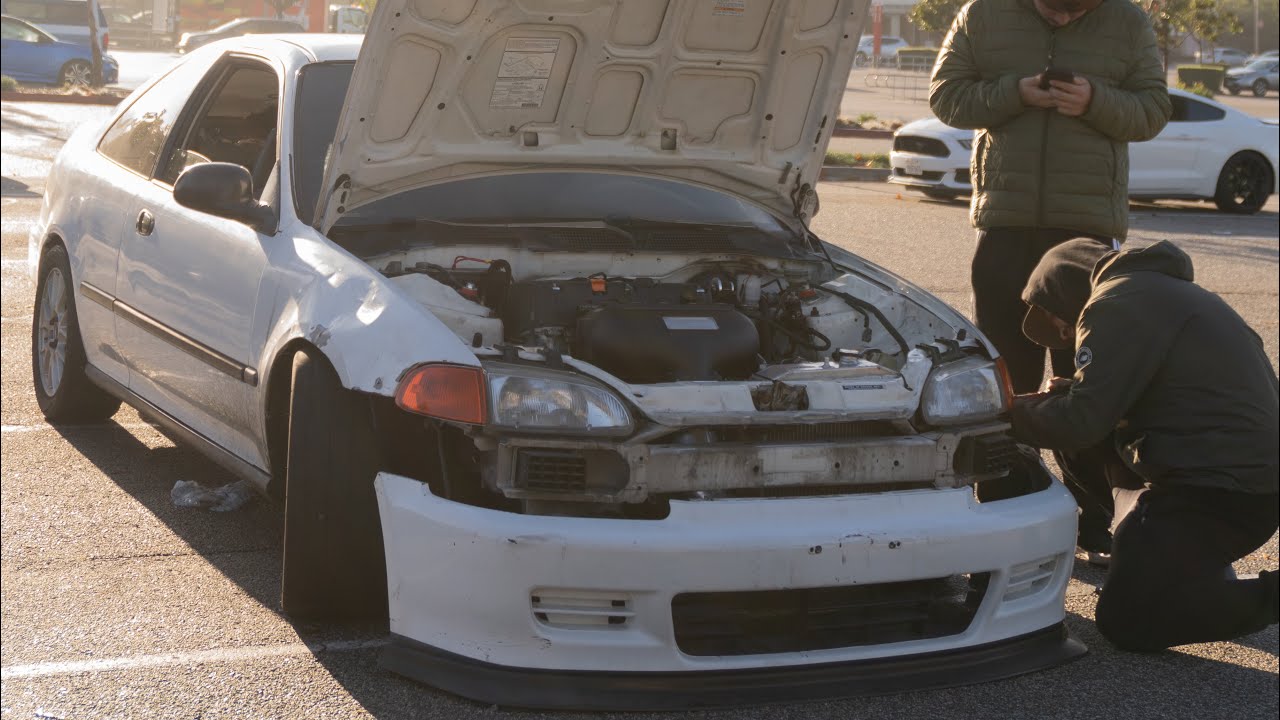 First time going to LA runs!!! *nitrous civic*
