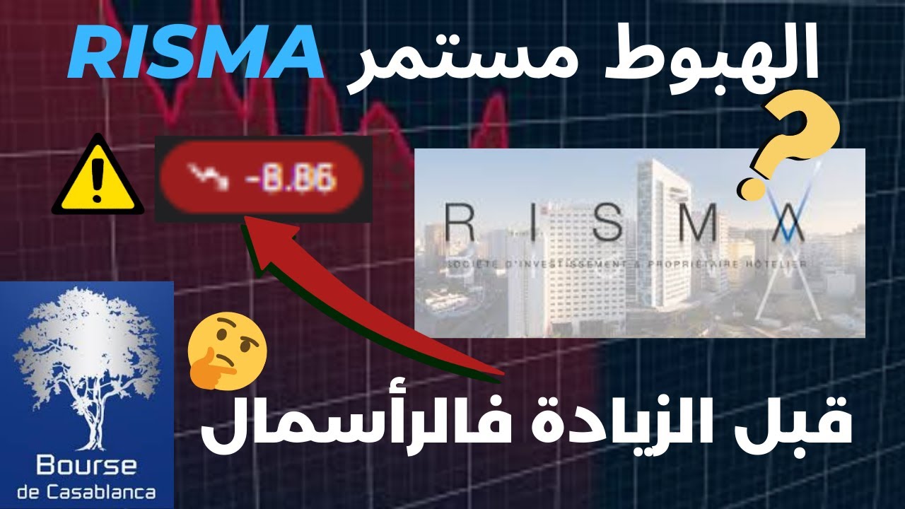 RISMA هبوط قبل الزيادة فالرأسمال | Analyse complète & Scénarios possibles