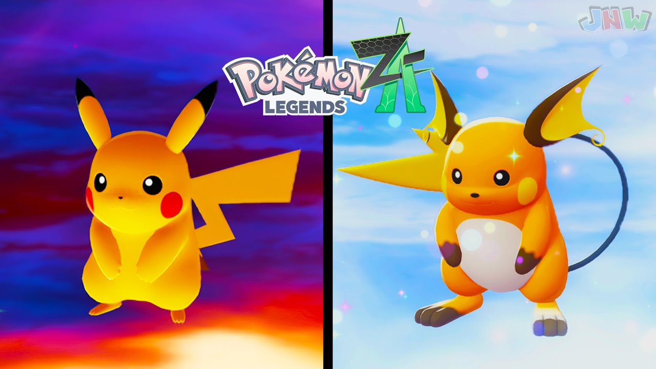 Как найти Пикачу и превратить его в Райчу в Pokemon Legends Z-A