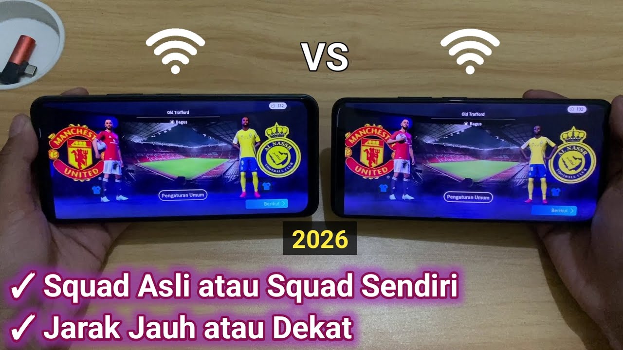 Cara Mabar Efootball PES 2026 Android Pakai Tim Asli atau Sendiri