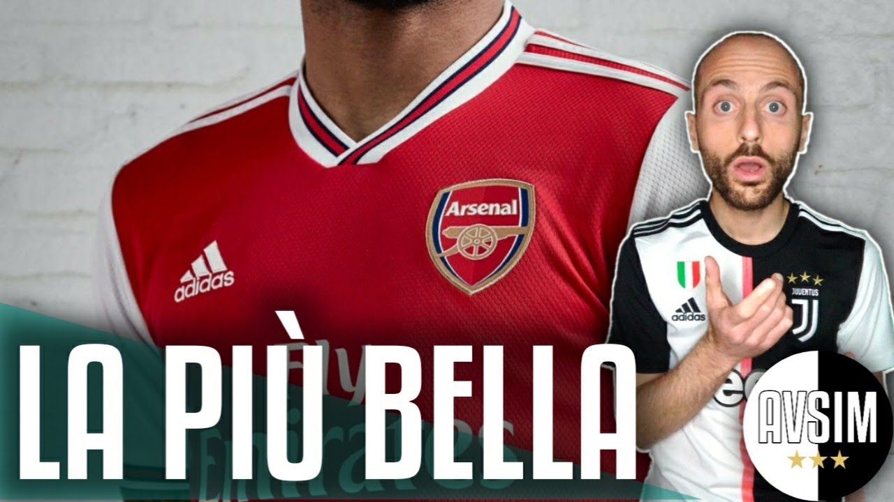 Qual &egrave; la nuova maglia pi&ugrave; bella d'Europa? ||| Speciale Avsim Arsenal Man City PSG Real New Kit 2020