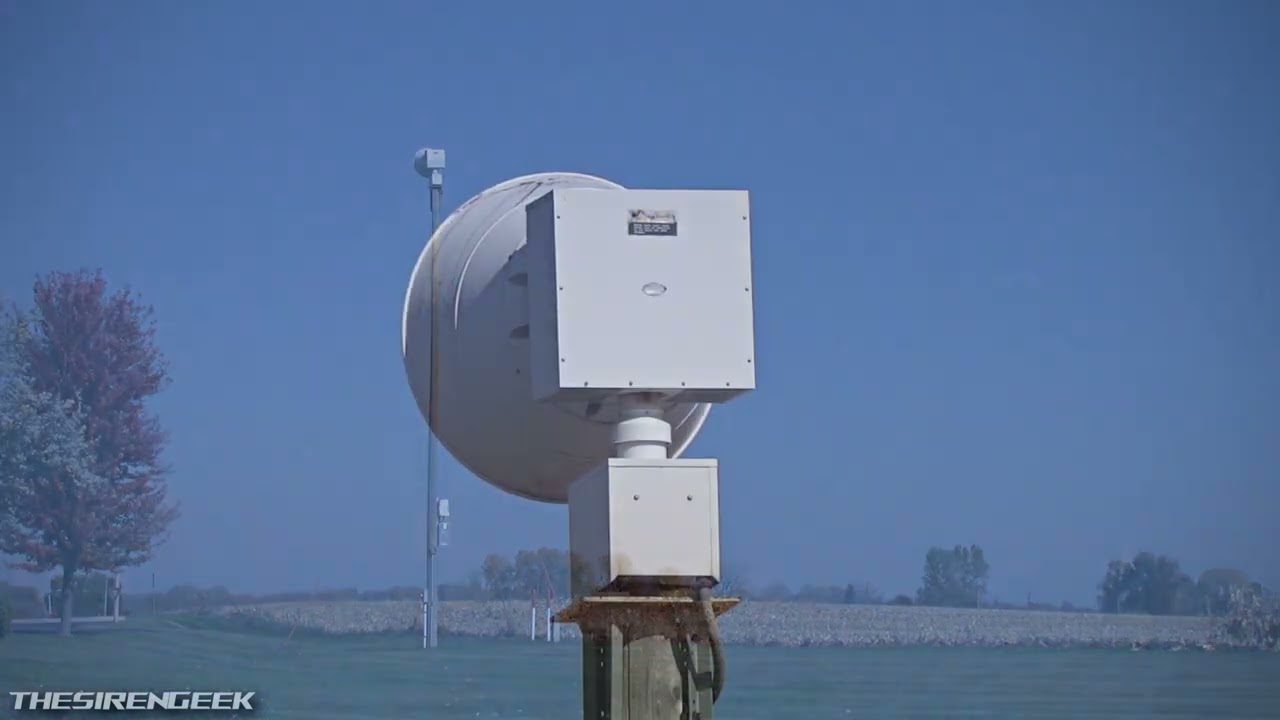 FS 2001-SRN Tornado Siren Test - Alert - Oakfield (Fond du Lac Co.), WI