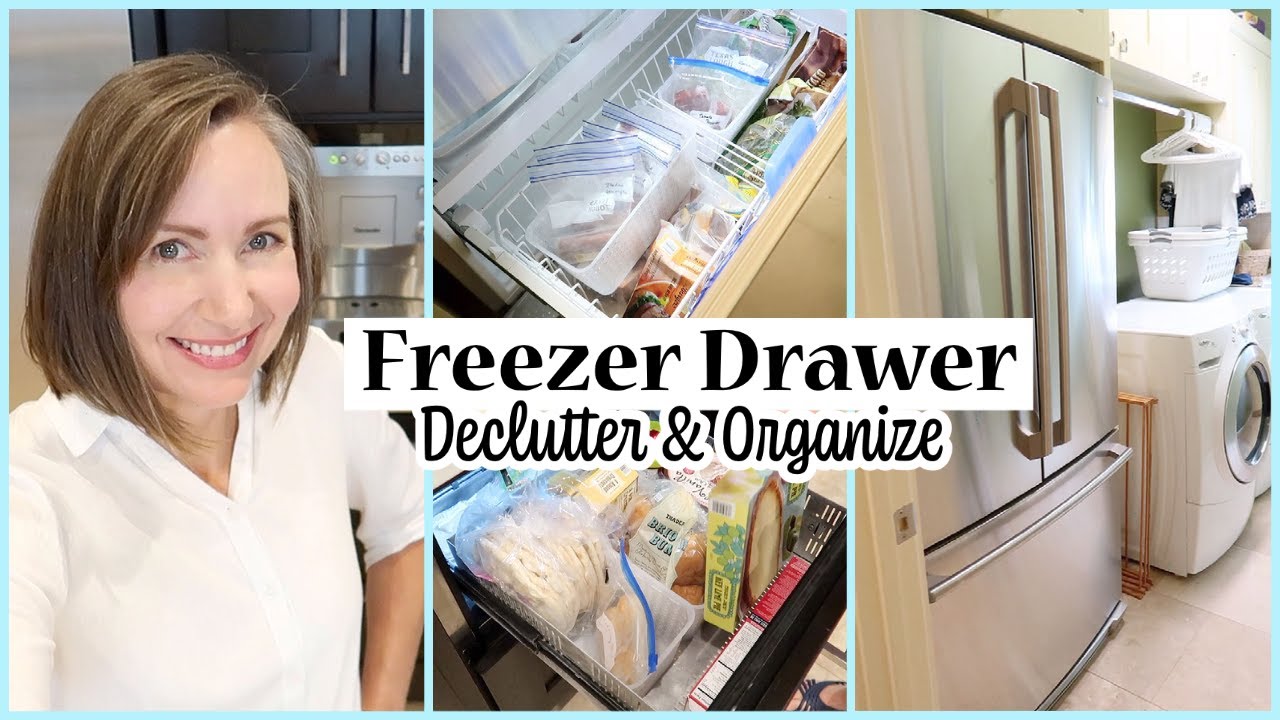 Freezer Drawer Declutter and Organization *Realistic* | Clean With Me | Instant Cleaning Motivation