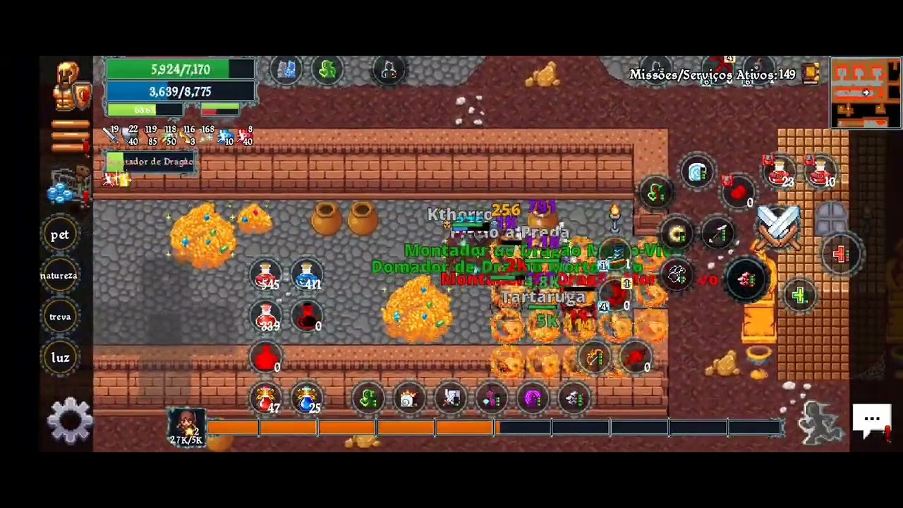 Hunt para caçador lvl 600 (DRAGÃO MORTO VIVO) 