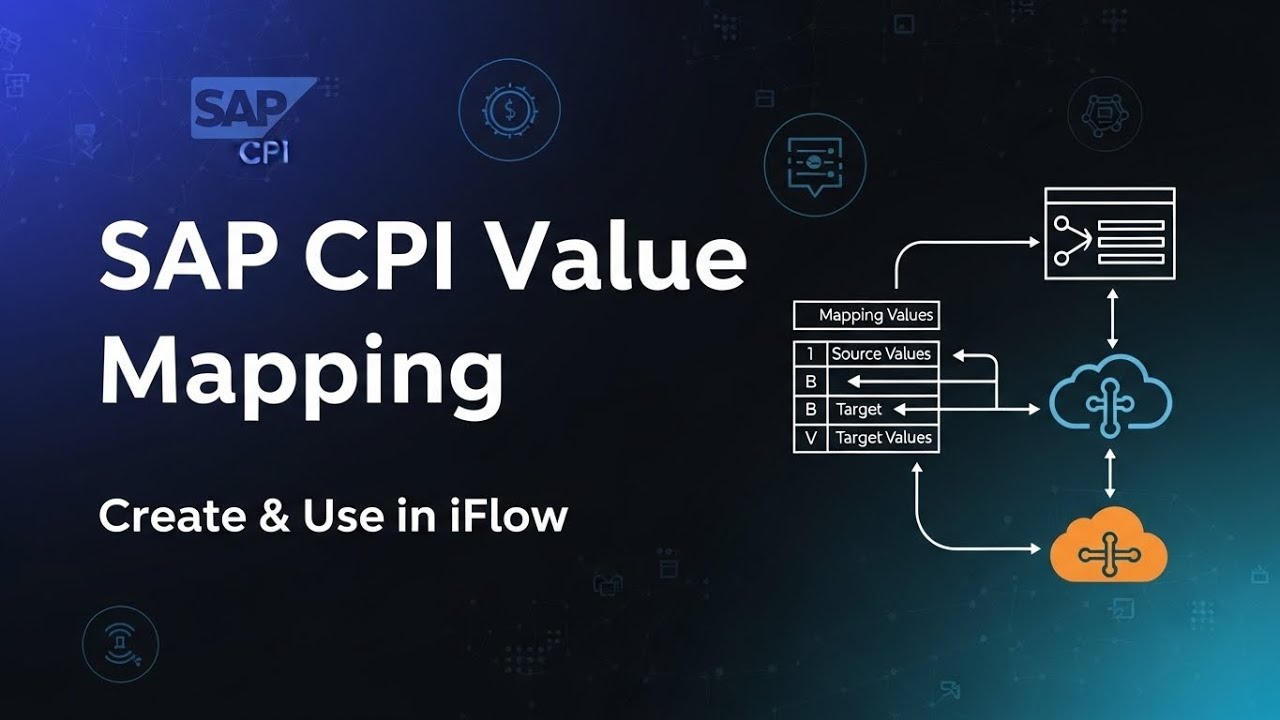 Learn Value Mapping in SAP CPI iFlow
