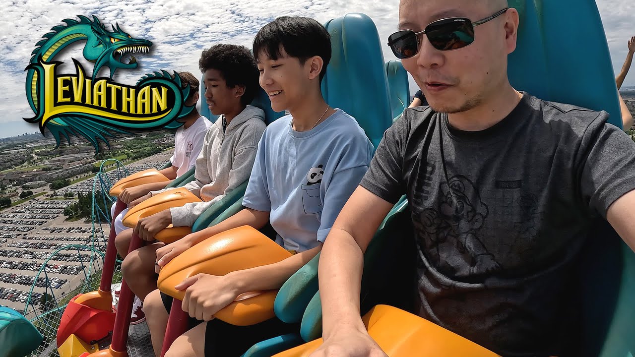 Canada's Wonderland Leviathan - On-Ride POV