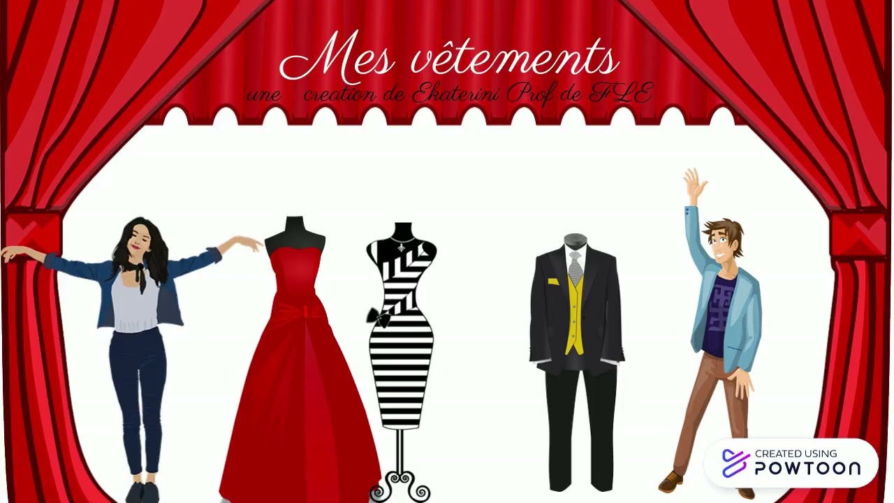 Μes vêtements/Qu'est-ce que je mets aujourd'hui?