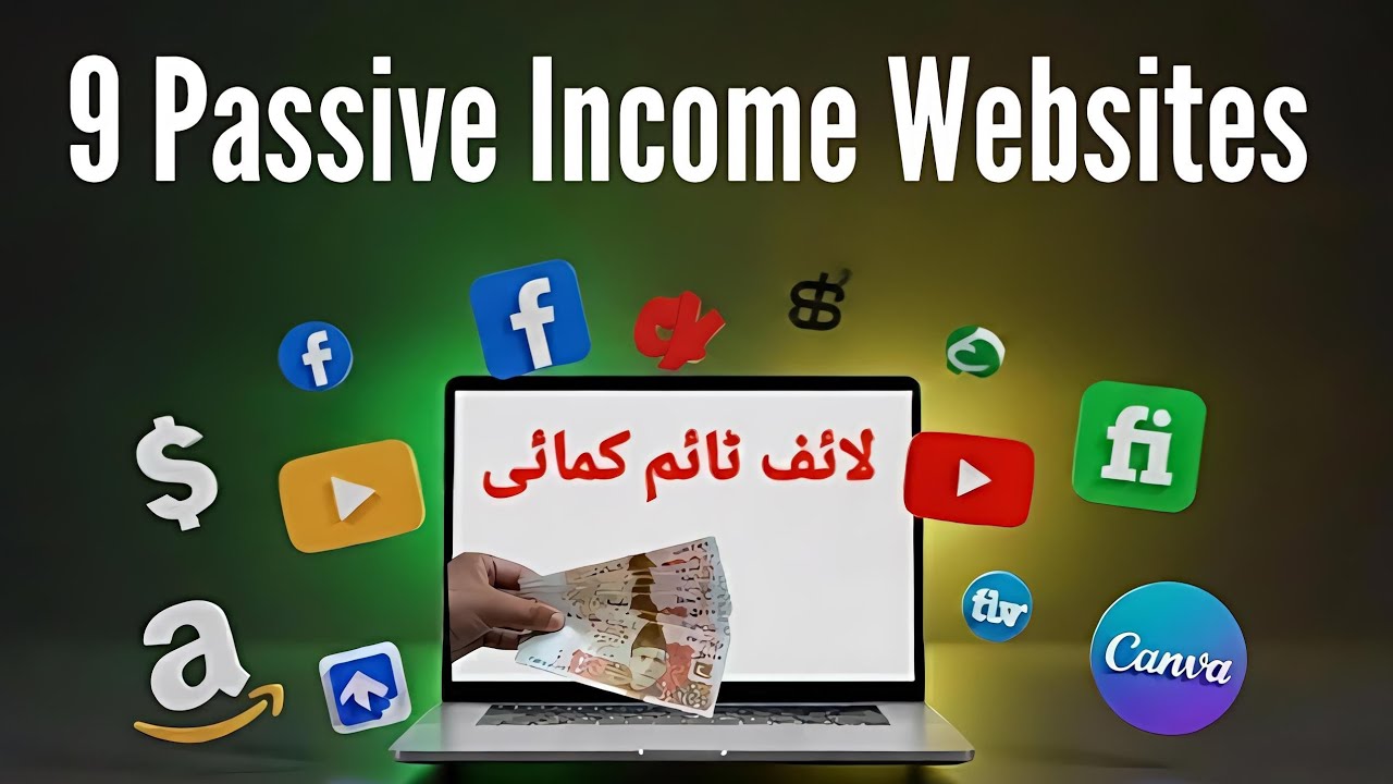 9 best websites for passive income / passive income earning sites / online earning sites