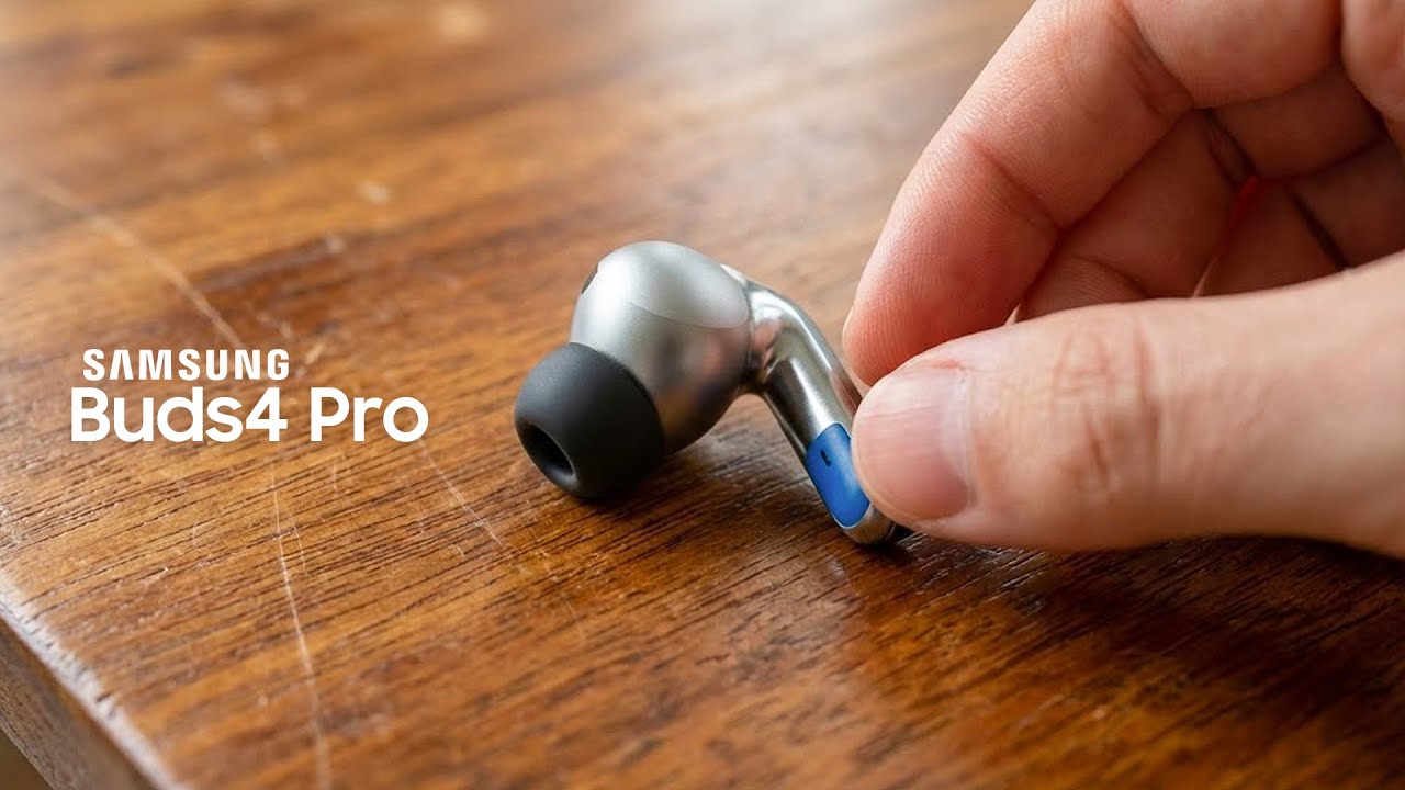 Samsung Galaxy Buds 4 Pro — первый официальный взгляд