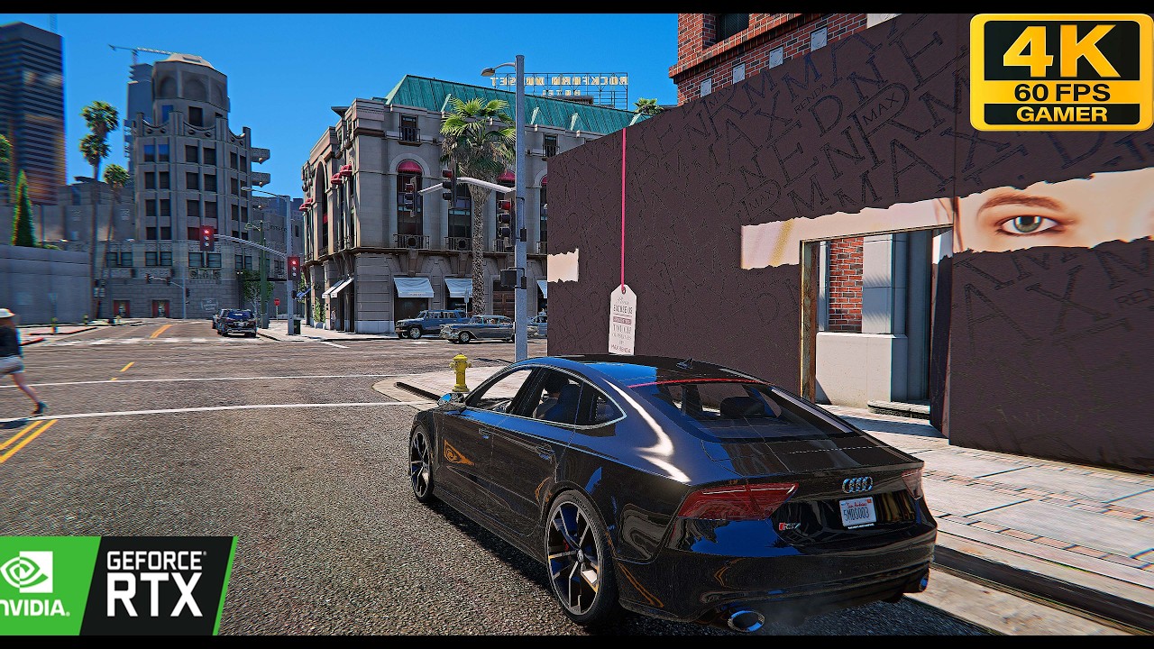 GTA V - Roubo a Joalheira Part1  -Mod Grafico Ultra Realista [4k 2060s]Gameplay  2025 Campanha