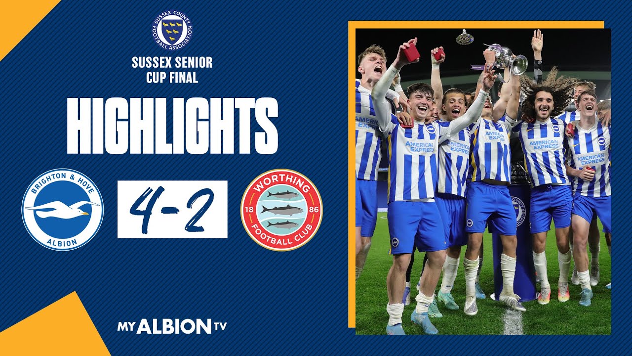 Sussex Senior Cup Final Highlights: Albion 4 Worthing 2