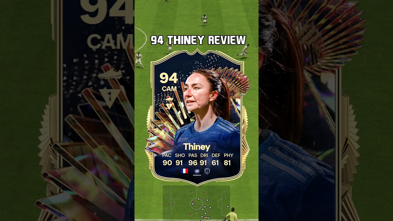 94 Thiney Review in EA FC 24 #shorts #short #fc24 #eafc24 #thiney #tots #teamoftheseason