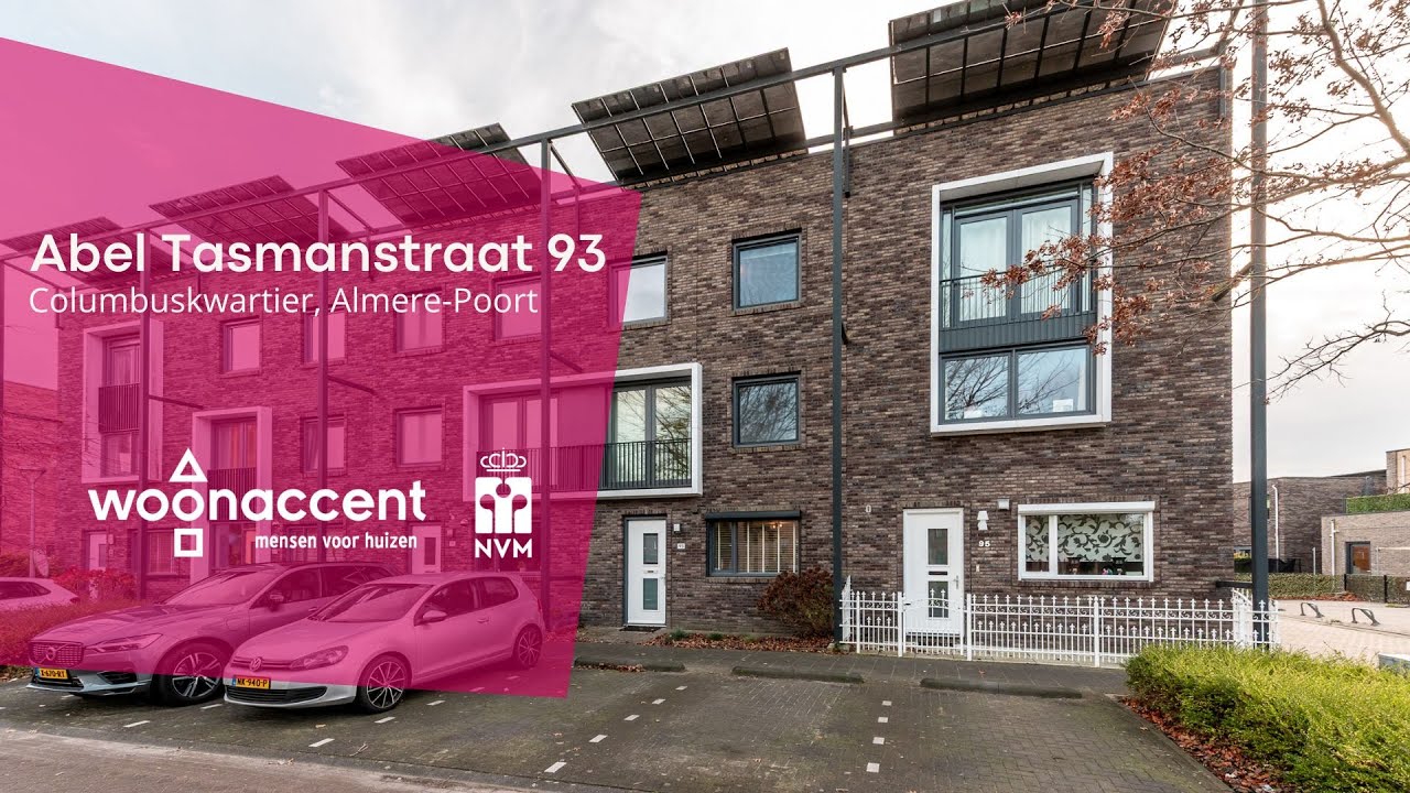 Abel Tasmanstraat 93 / Eengezinswoning / Woonaccent Makelaars Almere