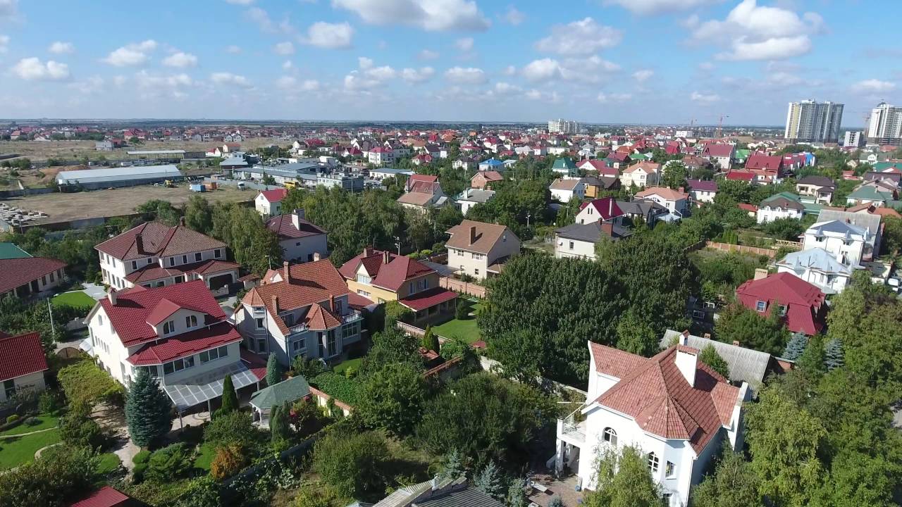 Царское село в Одессе с высоты птичьего полета 23 сентября 2016 года