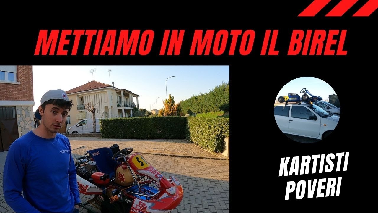 Mettiamo in moto il Birel TM K9B fermo da un anno!