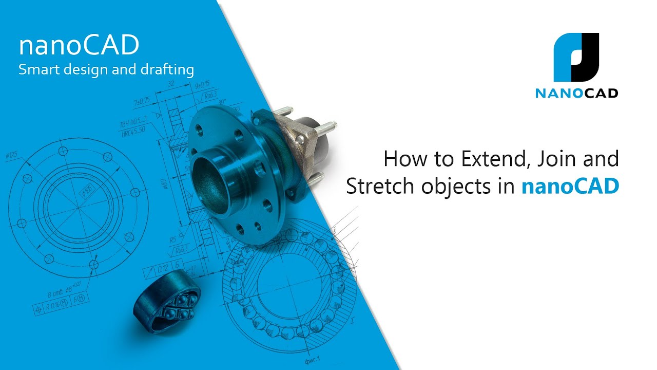 How to Extend, Join and Stretch objects in nanoCAD
