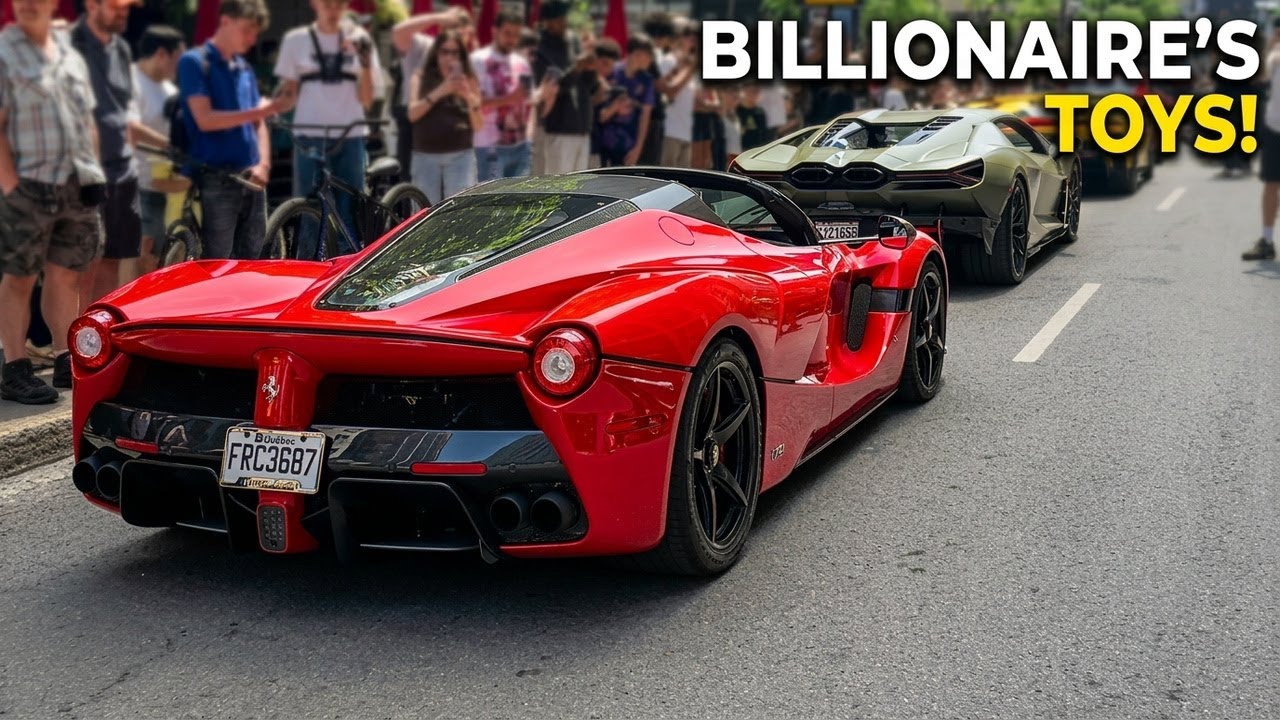 This BILLIONAIRE Shut Down Montreal F1 Grand Prix Weekend With His Car Collection!