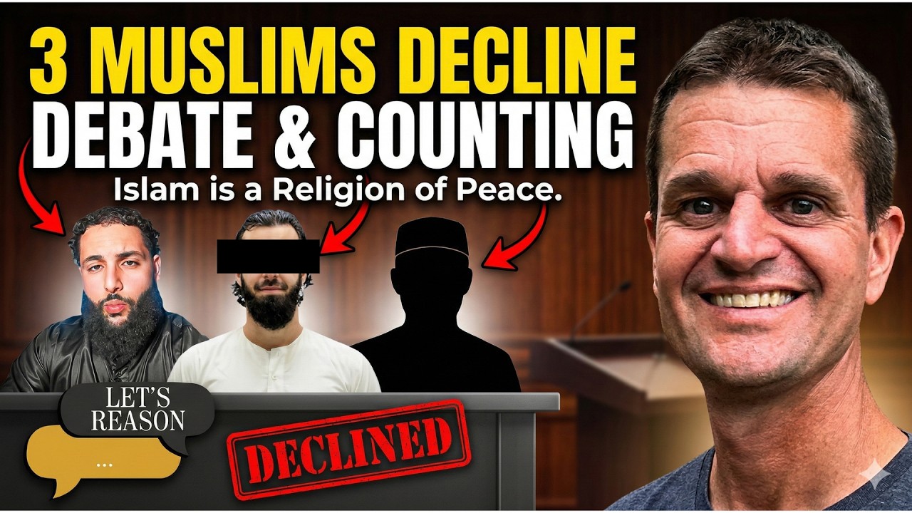 3 Muslims Decline to Debate and Counting: Islam is a Religion of Peace