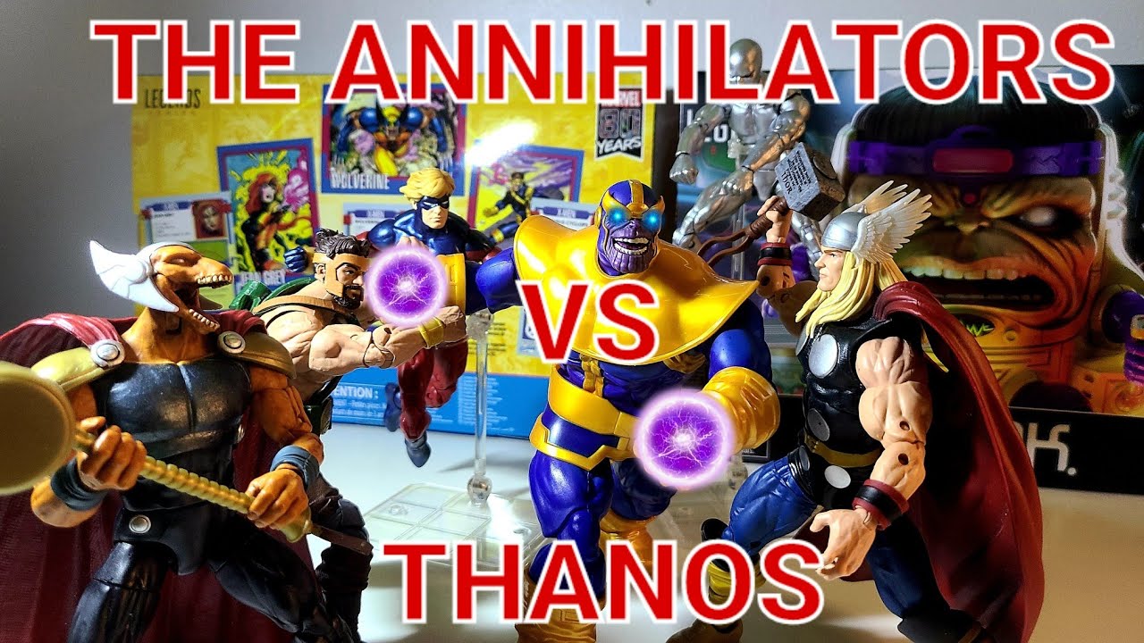 Thor & The Annihilators Vs Thanos Stop Motion