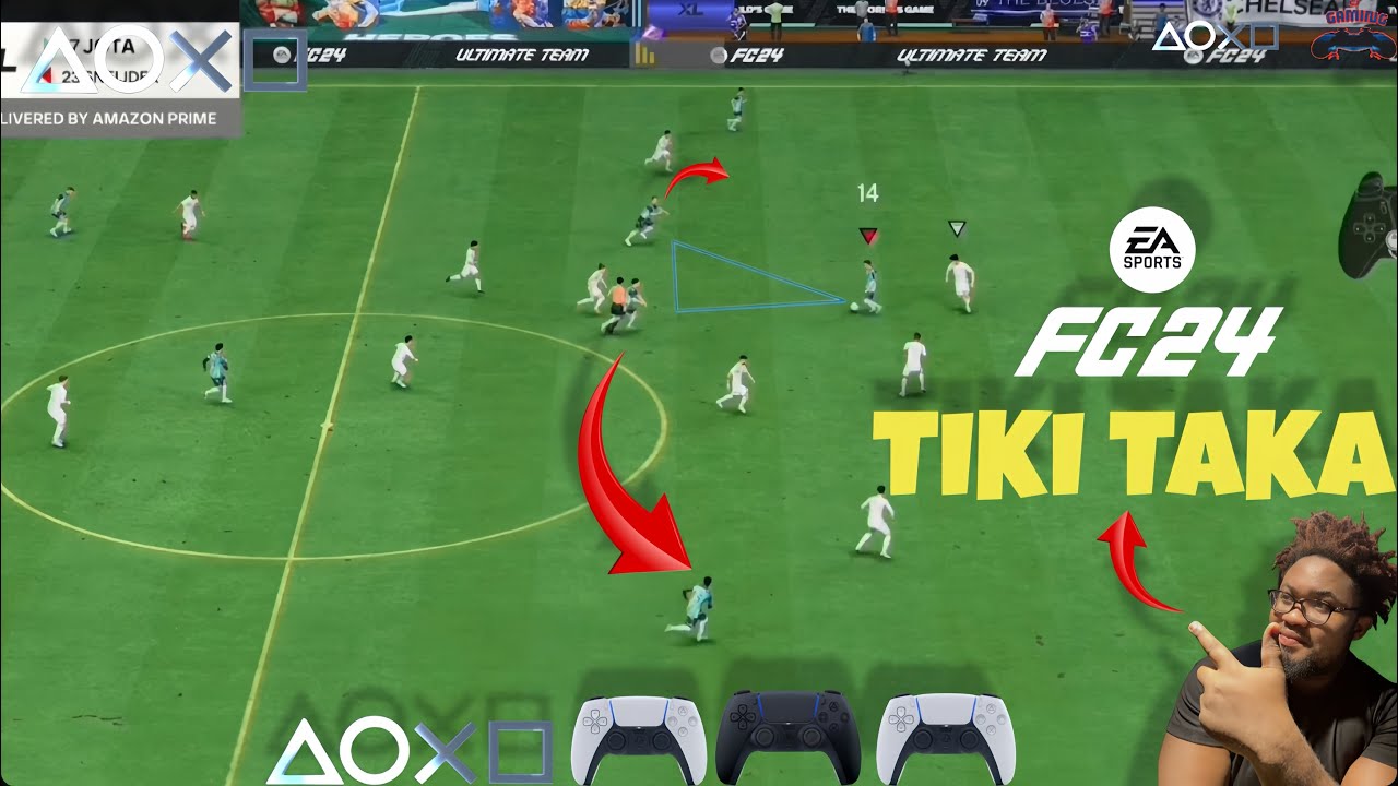 FC 24 | Do this to improve your TIKI-TAKA ball possession | A MUST KNOW 🔥
