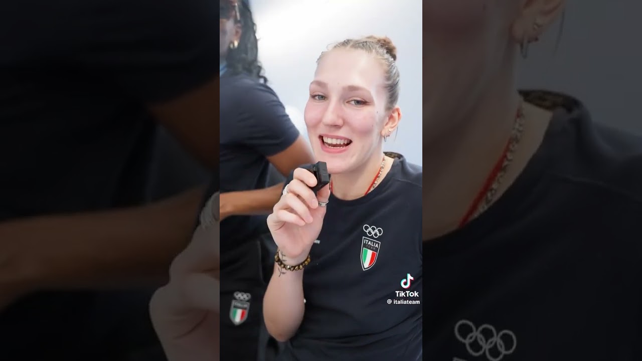 12 agosto 2024 campionesse italiane volley femminile#olimpiadi2024 #parigi2024  #italia  ￼
