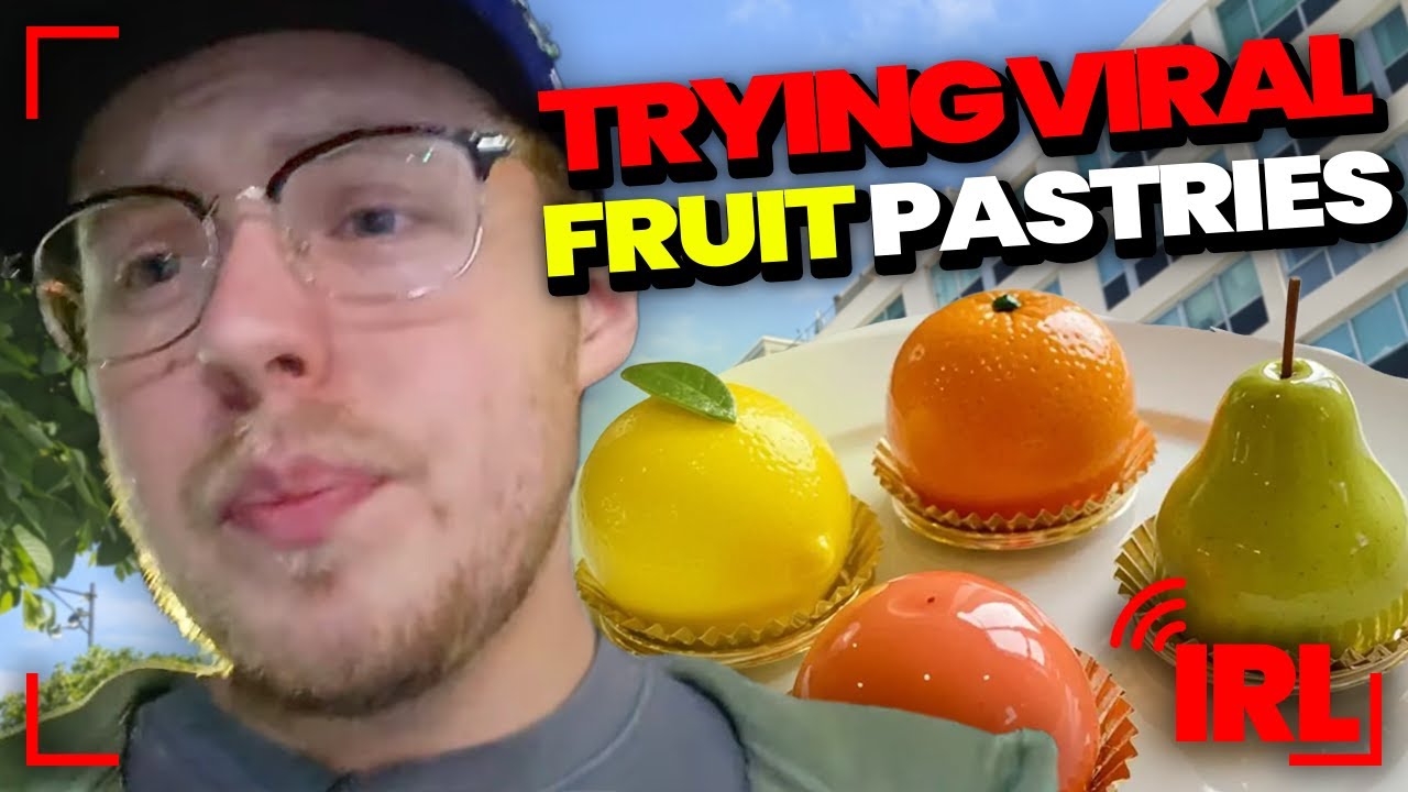 Trying The Viral TKTOK Fruit Pastries!!!