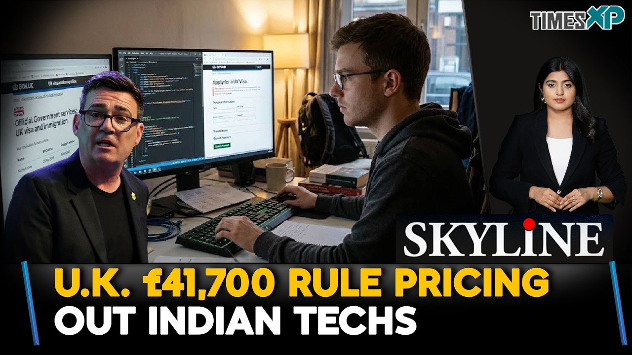 UK Visa Crisis: The &pound;41,700 Skilled Worker Rule Pricing Out NRI Techs| Indians In U.K.