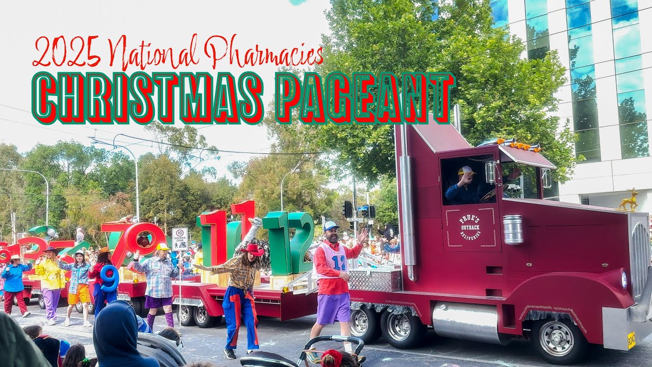 (🔴) Live! 2025 National Pharmacies Christmas Pageant Parade 🇦🇺 #christmas #festival #parade
