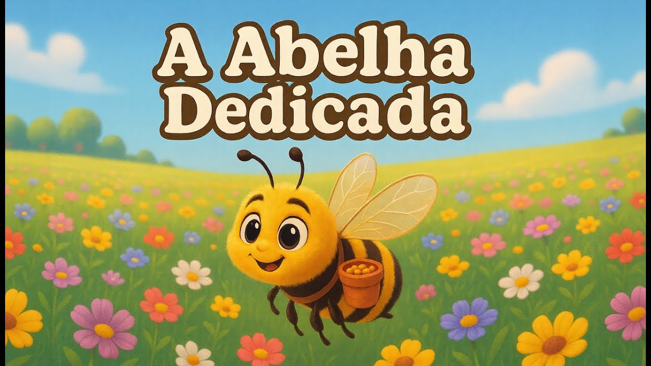 História Infantil: A Abelhada Dedicada
