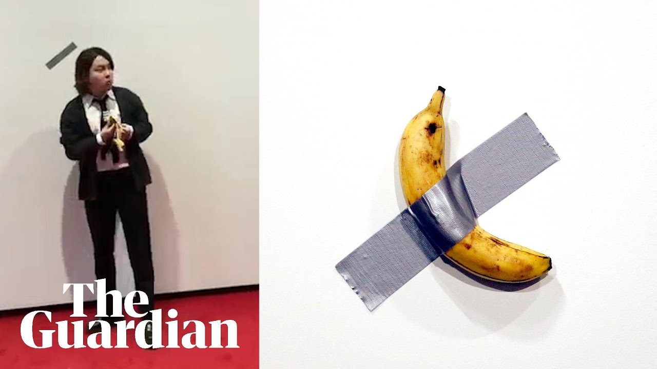 &lsquo;Hungry&rsquo; South Korean student eats banana from $120,000 artwork