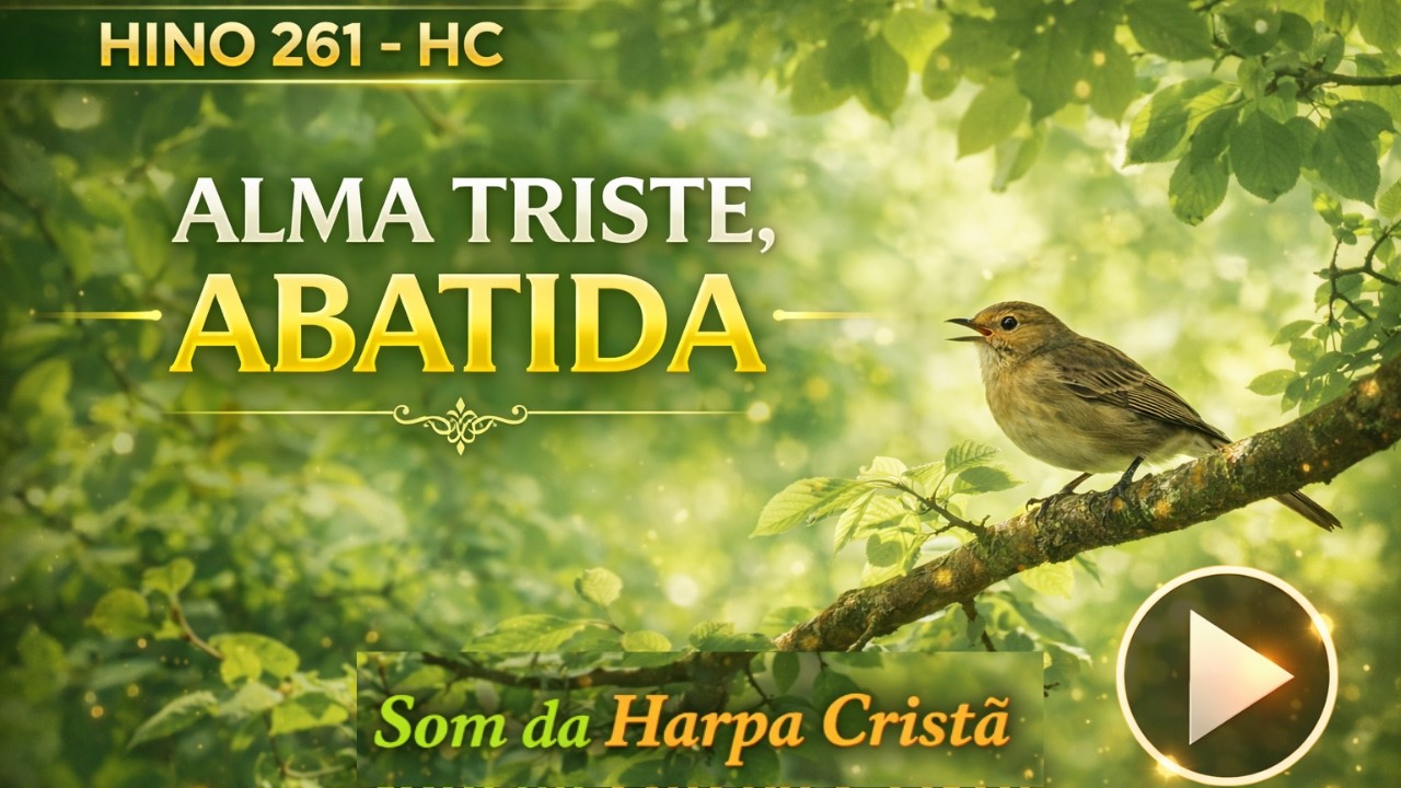 Alma Triste, Abatida... há esperança em Jesus! – Harpa Cristã 261