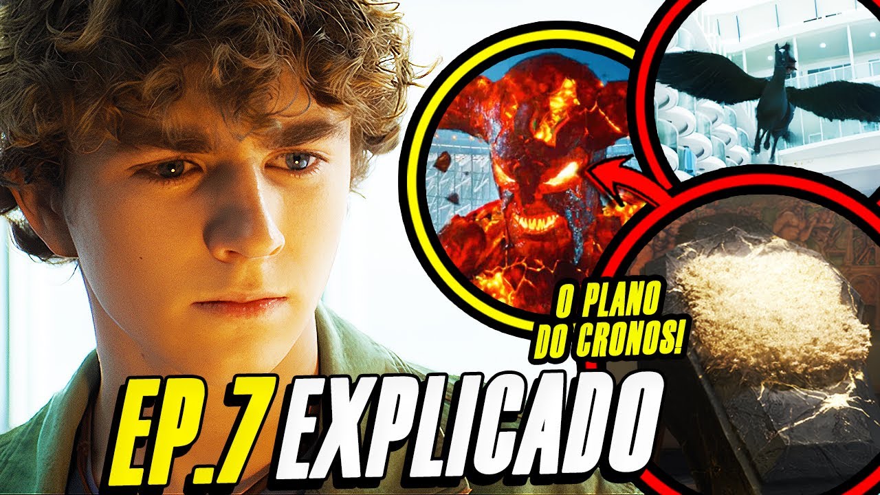 PERCY JACKSON 2 EP. 7 EXPLICADO! A GUERRA CONTRA CRONOS!