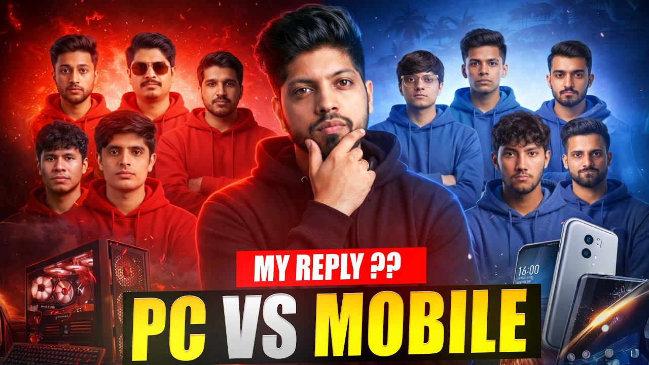 Pc Vs Mobile Expose All Youtubers In Single Video🤬- Free Fire Max