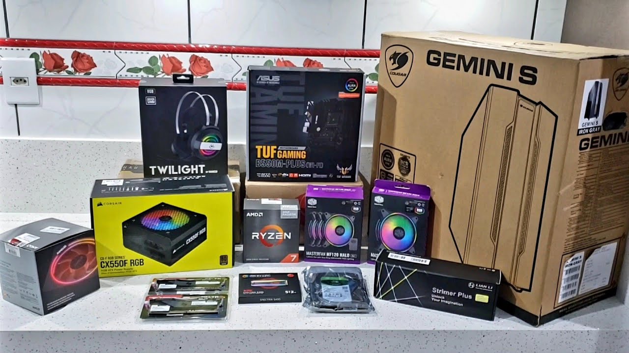COMO MONTAR UM PC GAMER COMPLETO PASSO A PASSO ( Vídeo mais completo do youtube )