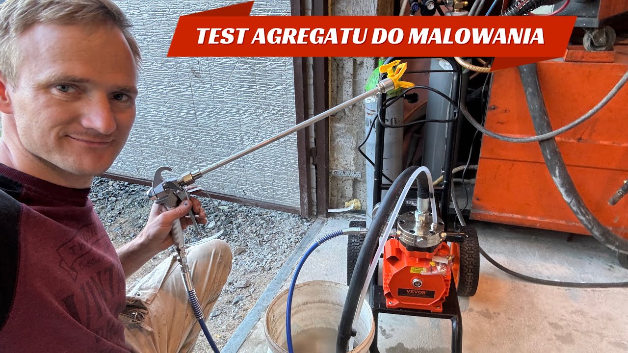 TEST AGREGATU DO MALOWANIA VEVOR