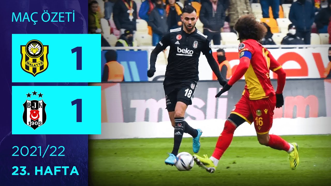 &Ouml;ZET: Yeni Malatyaspor 1-1 Beşiktaş | 23. Hafta - 2021/22