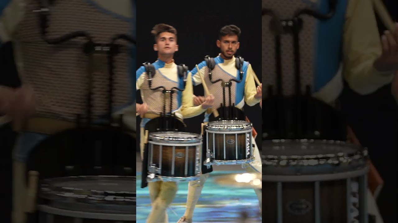 All the triplet partials with Broken City #wgi2024