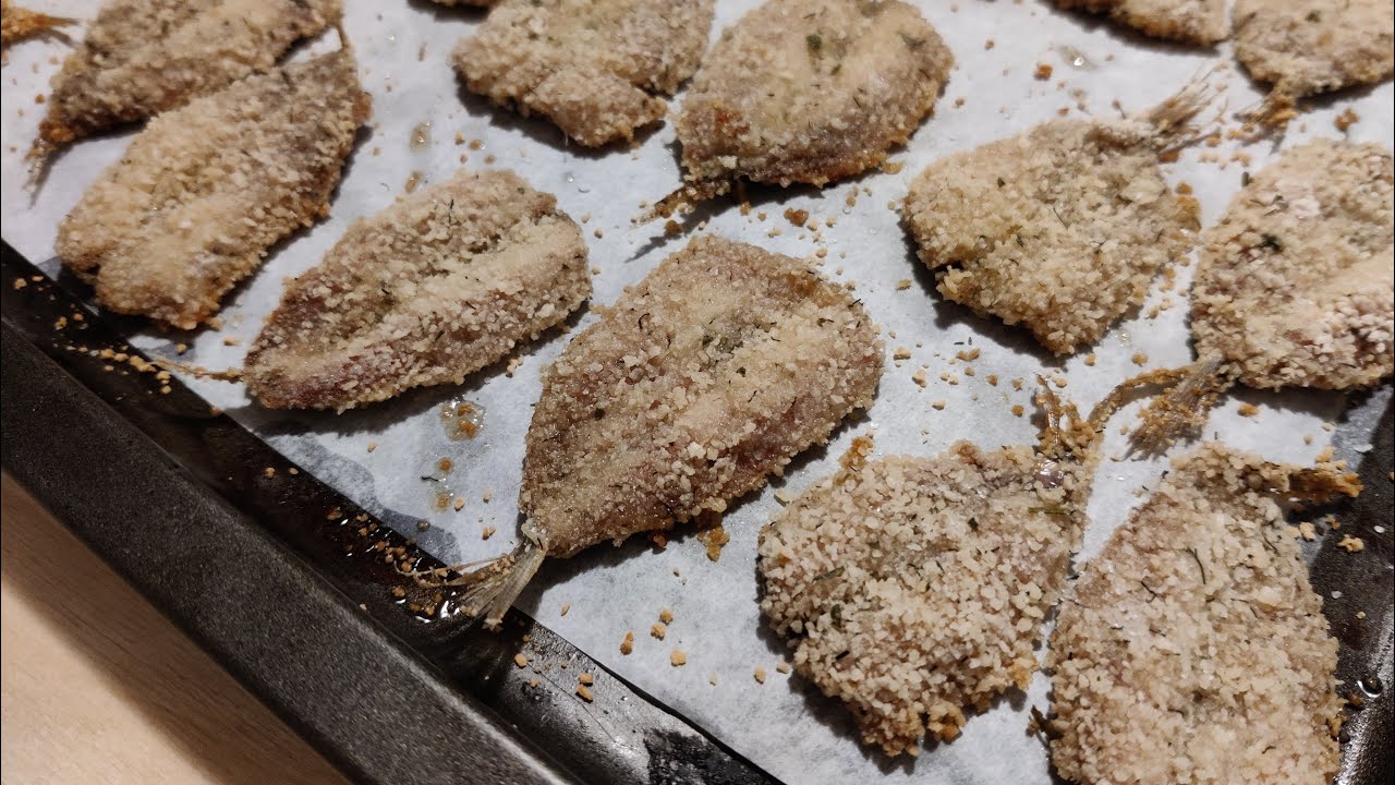 SARDE AL FORNO - Croccanti, leggere e deliziose !!!