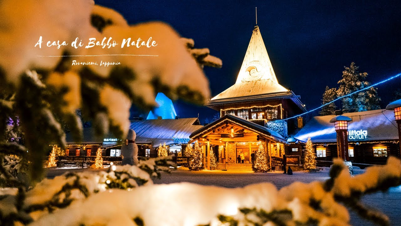 A casa di Babbo Natale! Rovaniemi, Lapponia