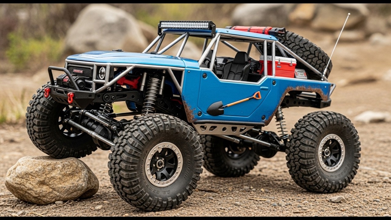 Off Road Car 4x4 RC Rock Crawler alloy material