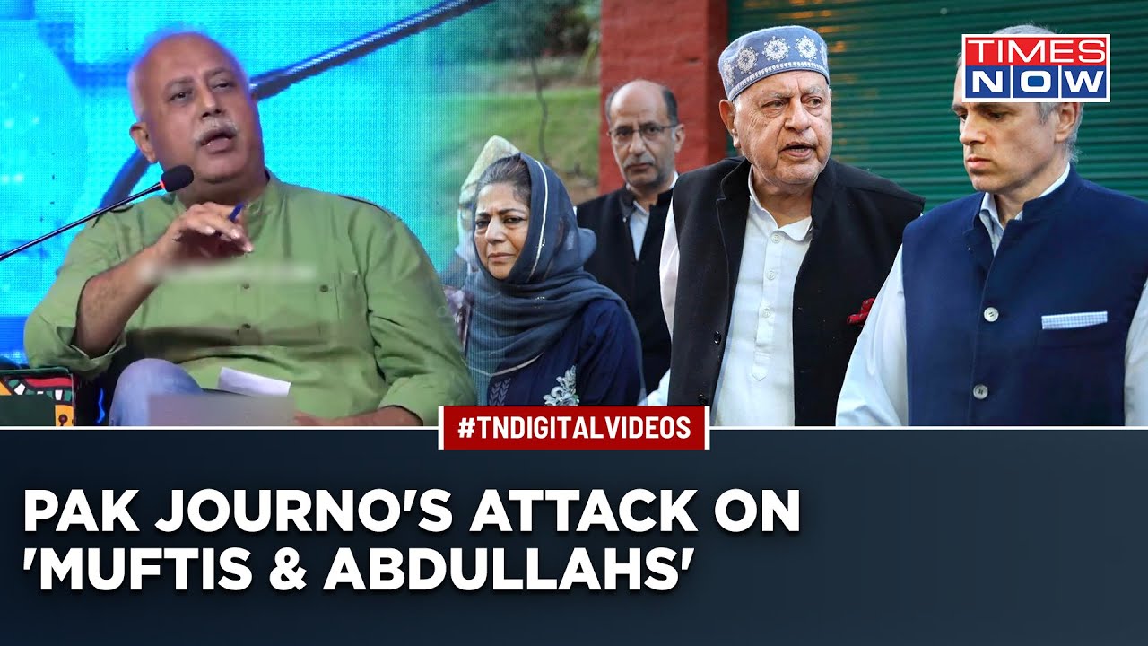 Pak Journo's Big Claim On 'Muftis, Abdullahs' Of Kashmir, Says, 'Valley Netas Thrive On Conflict'