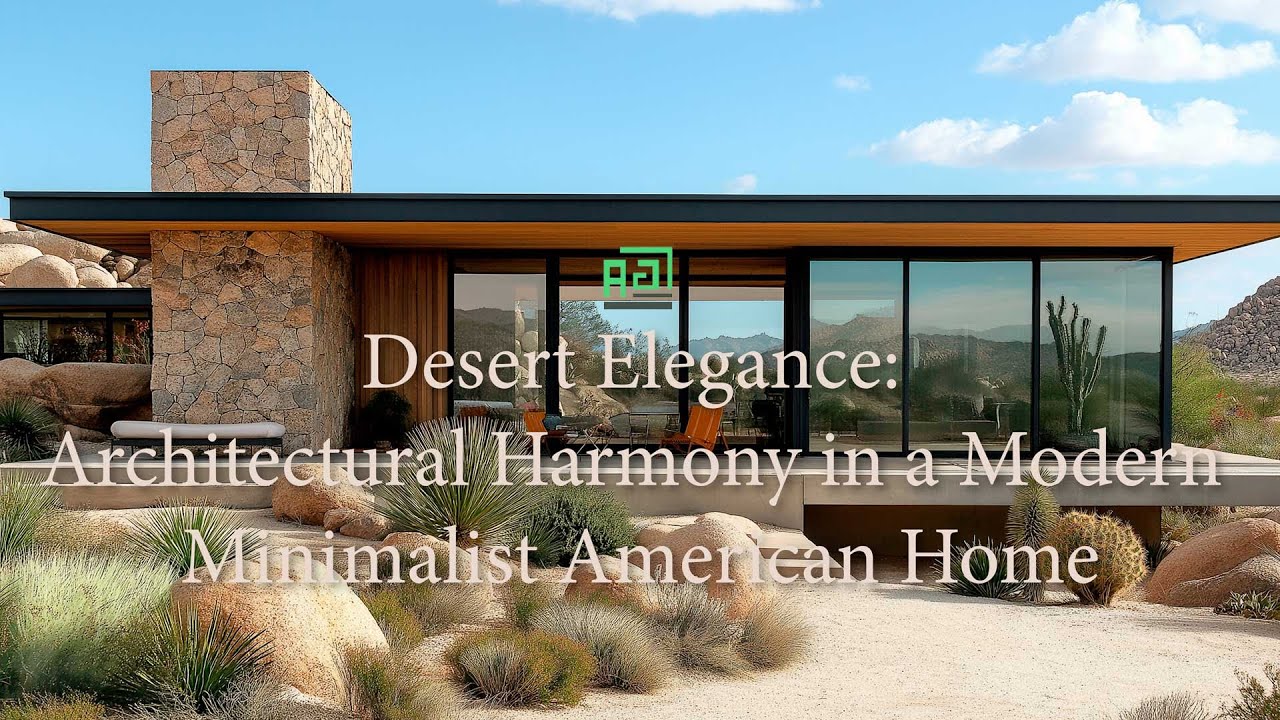 A Modern Minimalist Desert Home in the American Landscape/ American desert architecture