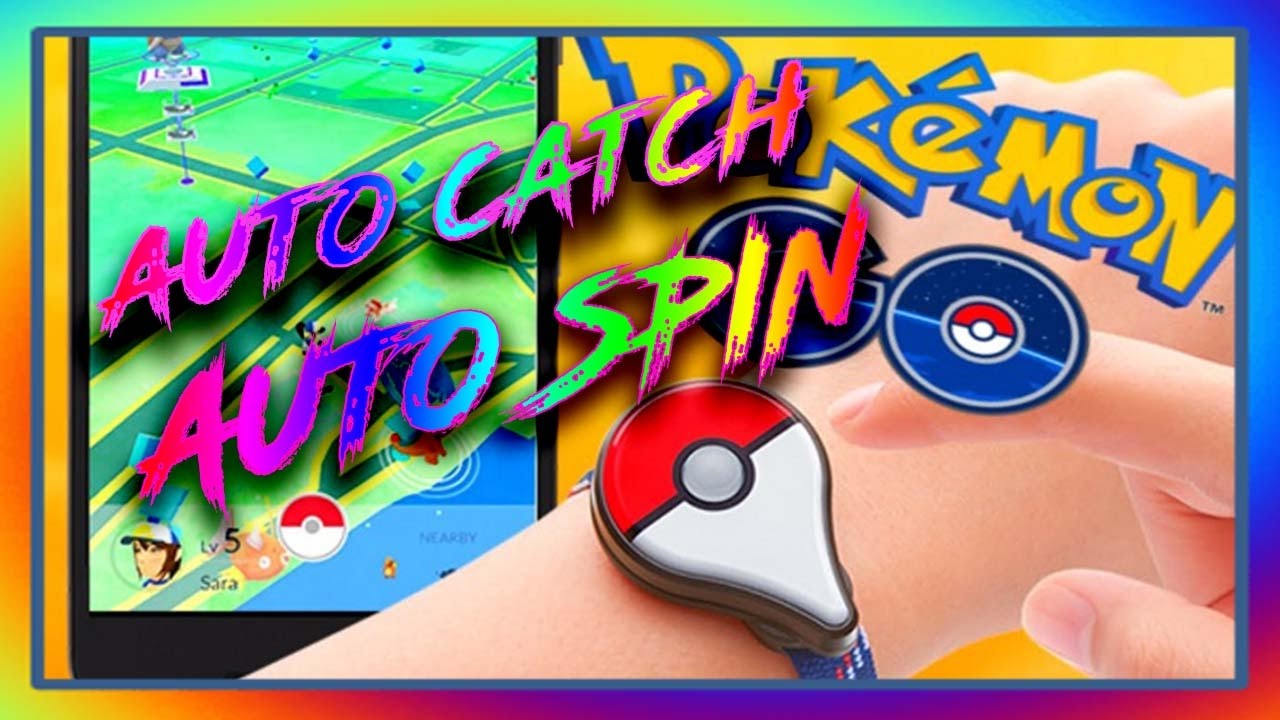 POKEMON GO AUTO CATCH AUTO SPIN HACK/TRICK