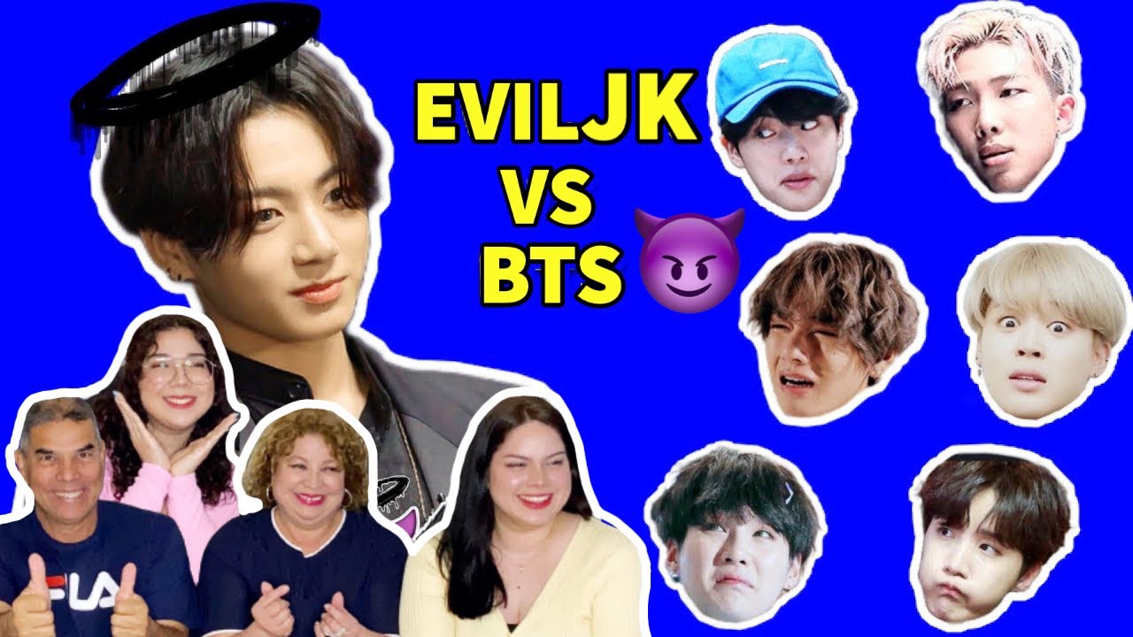 Cuando Jungkook es travieso con BTS 😈  | Reacción EN FAMILIA!! 💙