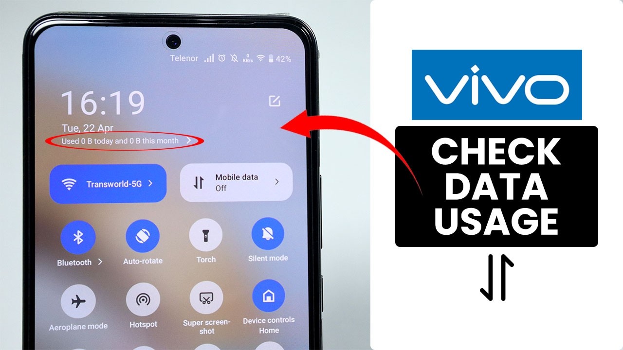 How to Check Data Usage in Any Vivo Phone - Data Usage Settings