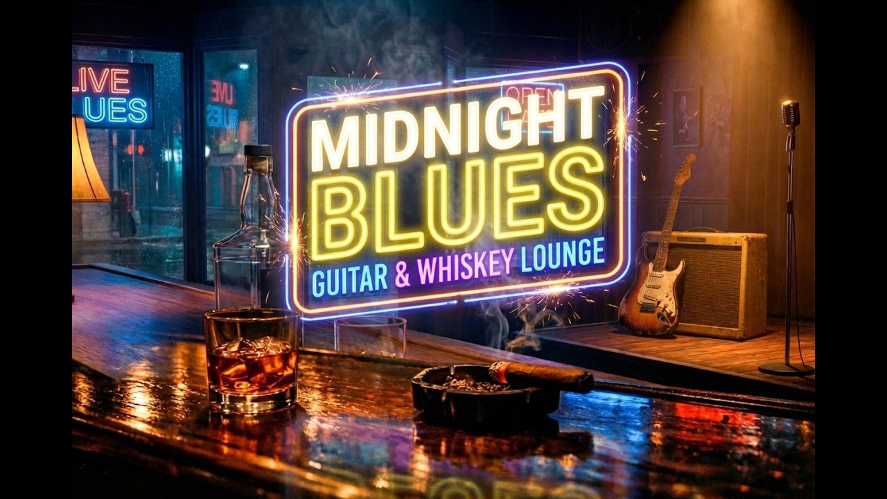 Best Whiskey Blues Songs | Deep Slow Guitar Melodies