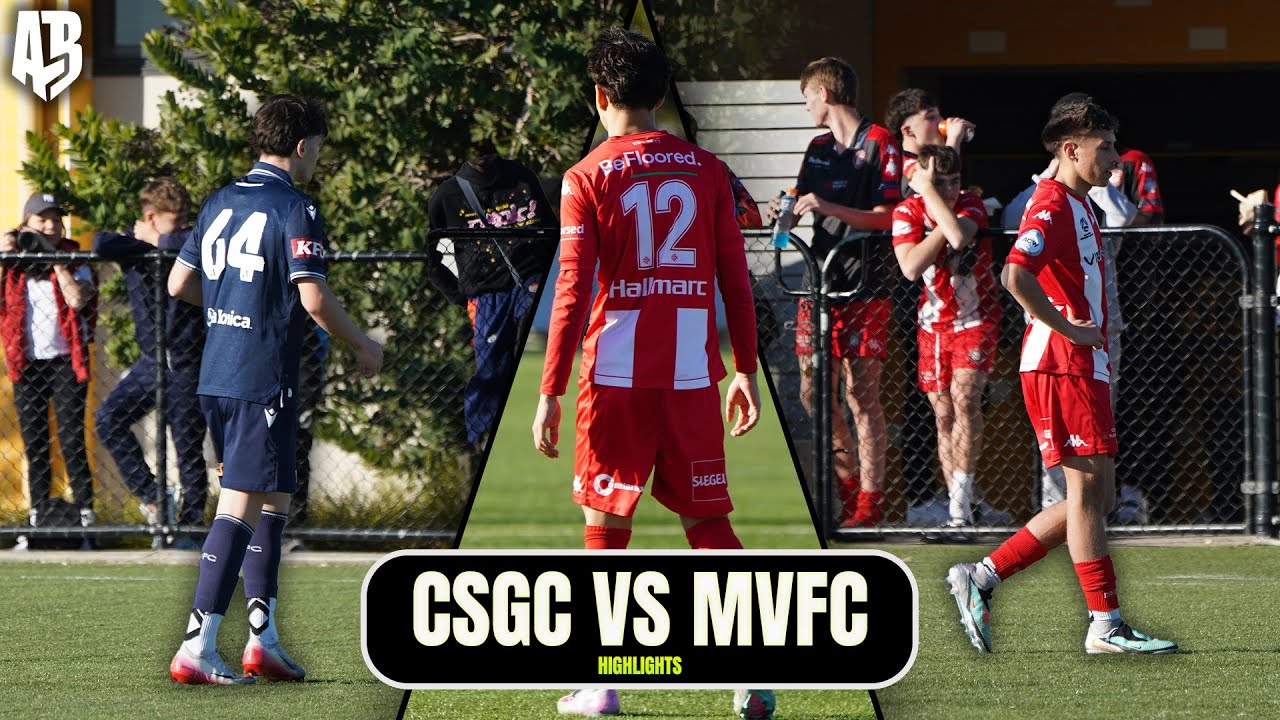CAROLINE SPRINGS GEORGE CROSS vs MELBOURNE VICTORY u17s NPL
