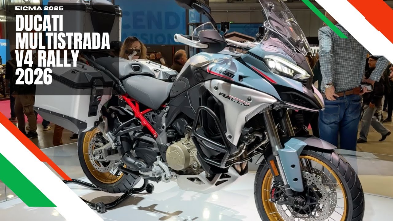 Król szutrów wraca! Nowa V4 Rally gotowa na każdą wyprawę – Ducati Multistrada V4 Rally EICMA 2025